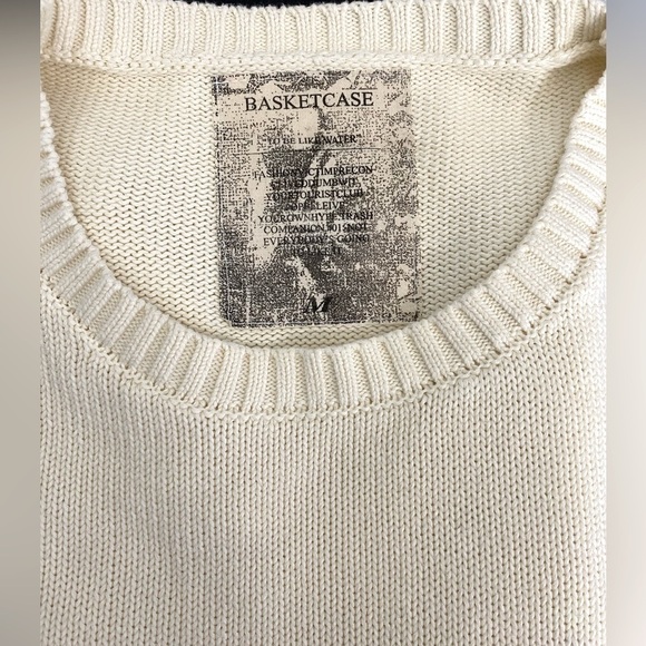 Basketcase Sweater Dogs on A Leash Graphic Like New - Picture 8 of 13